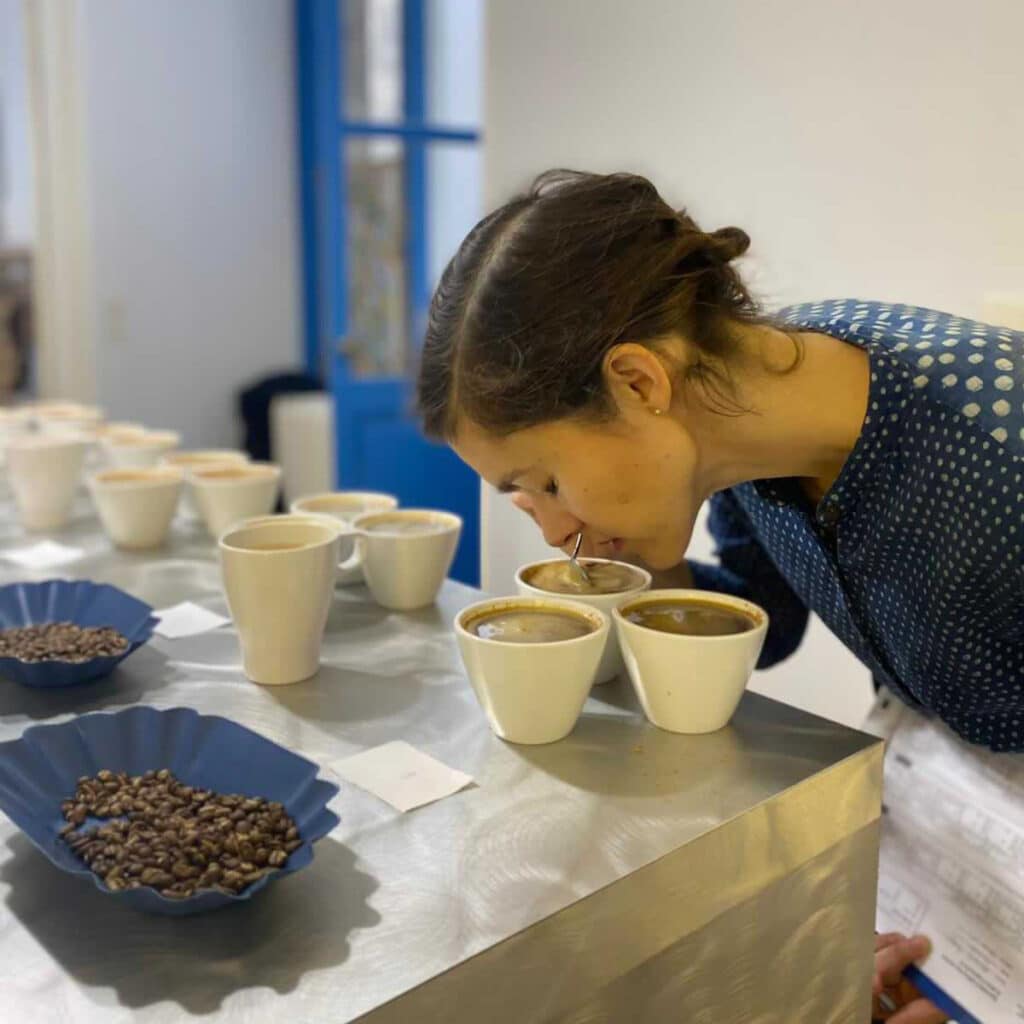 Portrait Morgane Daeschner Chamionne de Cup Tasting