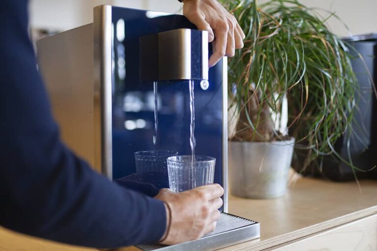 Fontaine à Eau Sur Pied Autonome - 18,9L - Eau Chaude (85°C) Et Froide - Branchement Secteur - Pour Maison, Bureau, Salle D'attente