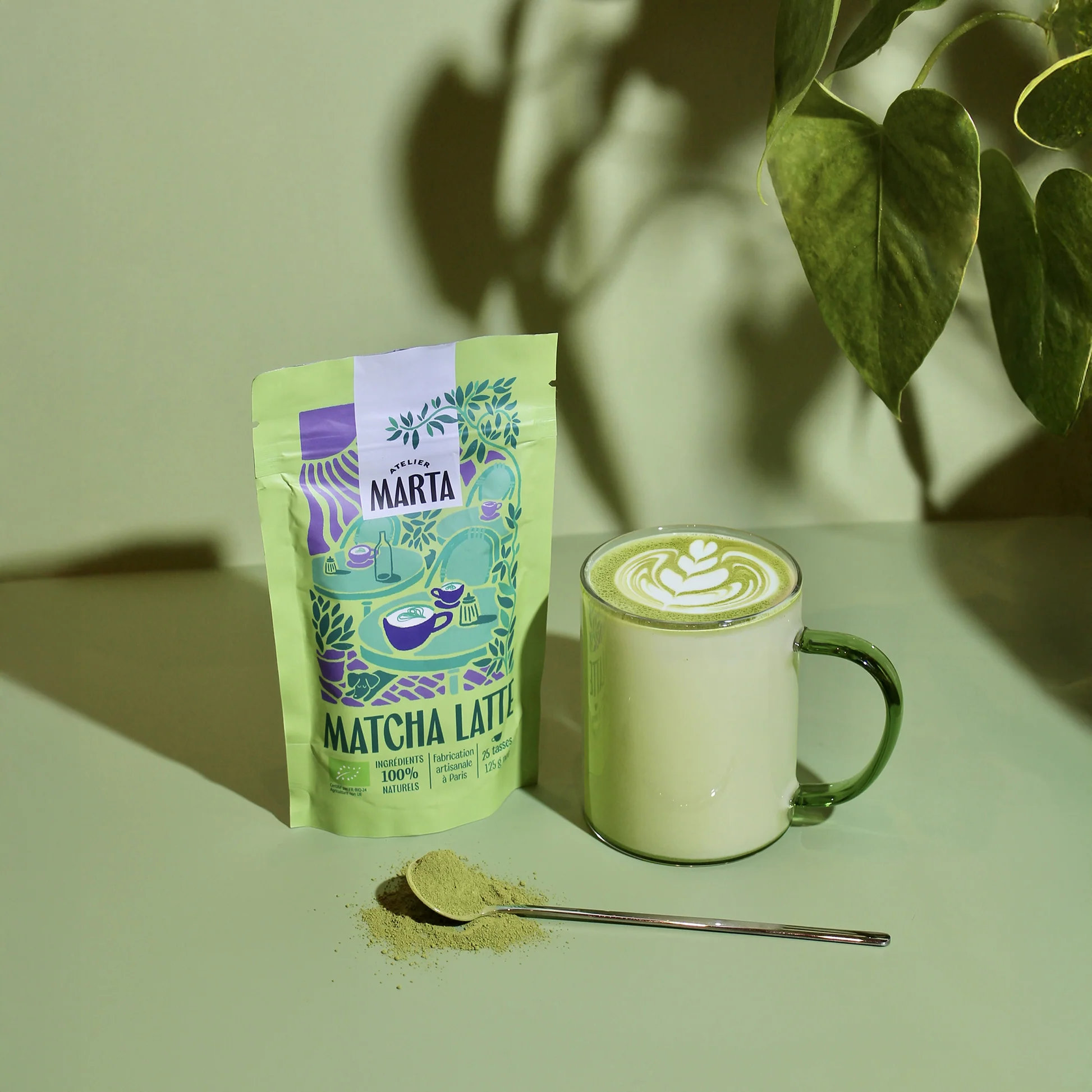 Atelier Marta – Matcha Latte Bio et vegan