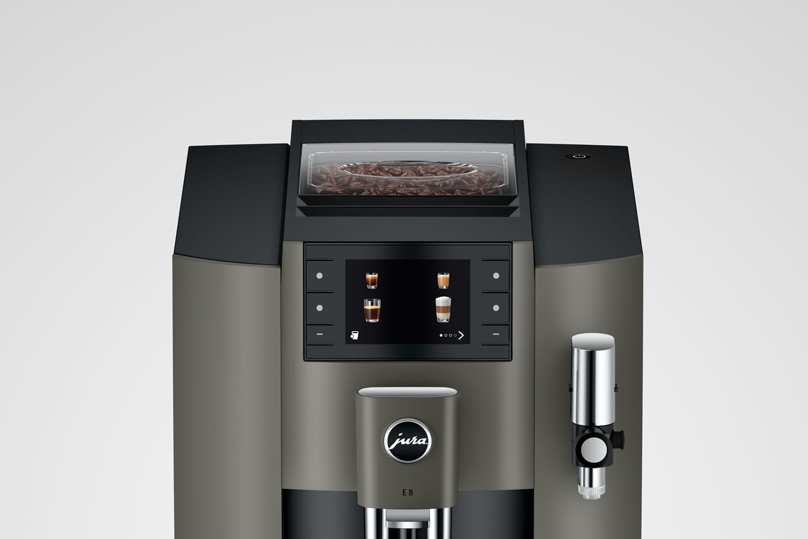 Machine à café automatique Jura E8 EC Dark Inox