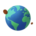 Icône Engagé - Monde & Café