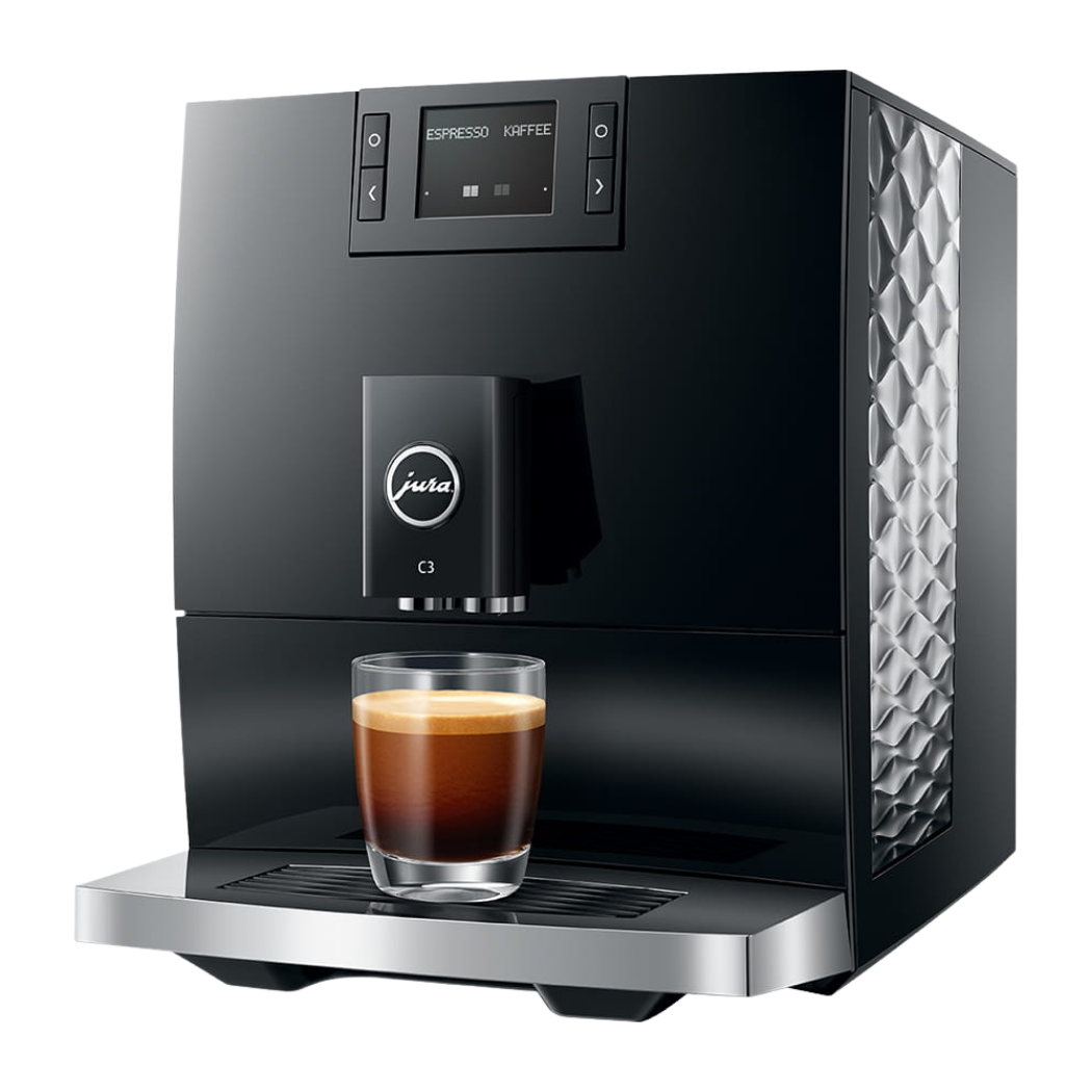 Jura C3 Piano Black | Machine à café à grains