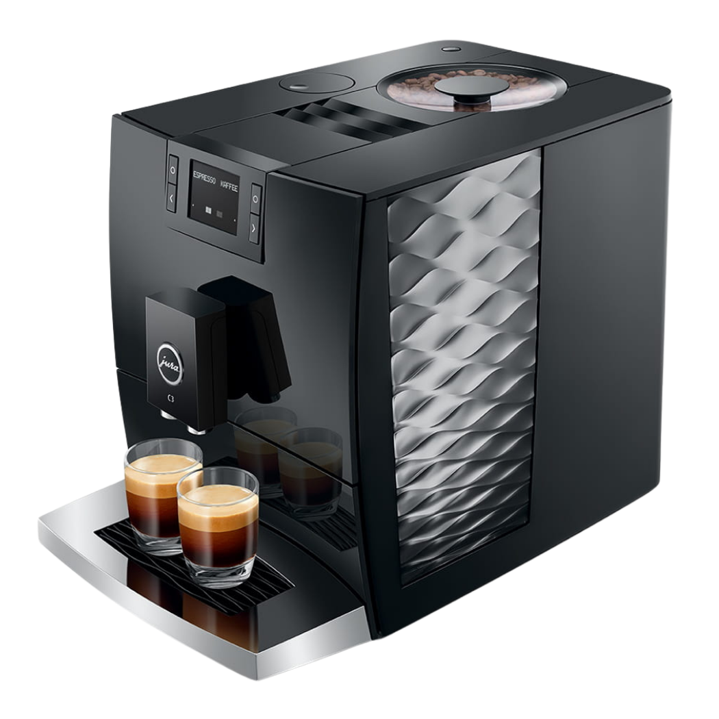 Jura C3 Piano Black | Machine à café à grains