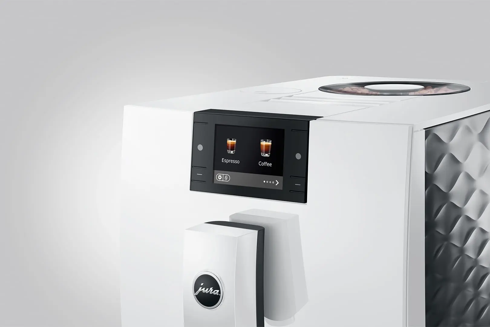 JURA C9 PIANO WHITE machine à café à grain