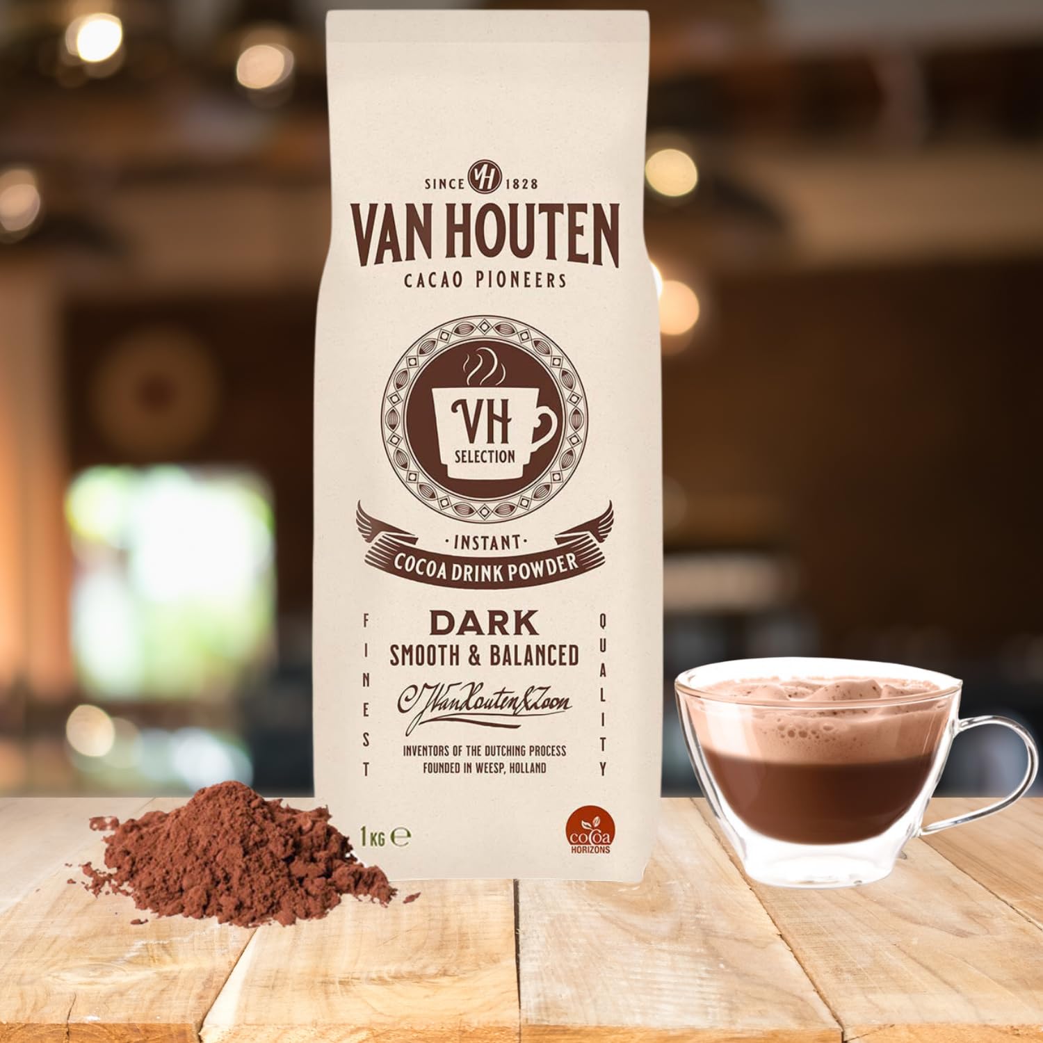 Van Houten – Chocolat en poudre – 1 kg