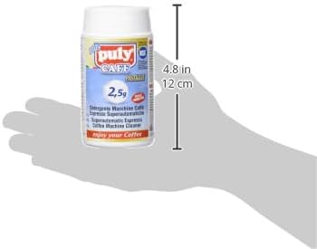 Puly - Pastilles de Nettoyage pour Machines à Espresso - 60 x 2,5 g